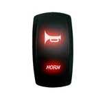 Illuminated Momentary Rocker Switch Horn Utv Rzr Teryx Maverick X3 Viking Red. Fixed Price $16.50.