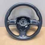 2009-2015 Audi Q7 A6 S6 Sport S-line Leather Steering Wheel 4F0419091DP Oem. Fixed Price $279.94.