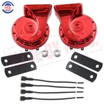 Pair Universal 12V 110DB 510HZ Car Truck Auto Loud Dual-tone Snail Electric Horn. Fixed Price $18.97.