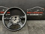 12-15 Audi A6 Black Leather Wrapped Steering Wheel. Fixed Price $100.00.