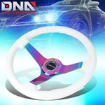Nrg RST-036WT-MC 350MM 3"DEEP Dish White Wood Grain Steering Wheel W/horn Button. Fixed Price $180.00.