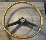 1960 Chrysler 300 Gold Metal Flake Steering Wheel 1945903. Fixed Price $533.99.