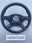 2000-2007 Ford Focus Black Leather Stitch Steering Wheel Without Cruise Buttons. Fixed Price $99.99.