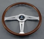 Nardi Classic Wood Steering Wheel 367MM Polished Side Spokes Trim. Fixed Price $787.01.