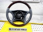 Genuine Mercedes 00-06 W220 W215 Nice Gray 268 Burl Wood Steering Oem Wheel. Fixed Price $344.39.