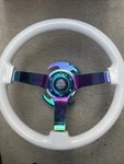 Nrg Innovations Steering Wheel- Used. Fixed Price $75.00.