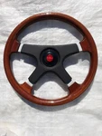 Personal Steering Wheel Fittipaldi Mahogany Nos. Fixed Price $695.00.