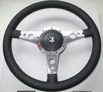 New Moto-lita 15" Leather Steering Wheel & Adaptor Triumph Stag 70-77. Fixed Price $499.95.
