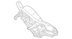 Genuine Mercedes-benz Molding Steering Wheel 099-464-01-05-66-2A17. Fixed Price $196.80.
