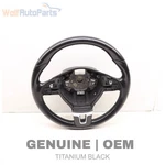 2010-2013 Vw Golf Sportwagen 3-SPOKE Leather Steering Wheel 3C8419091BF. Fixed Price $94.99.
