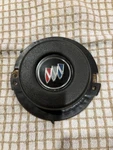 1983-1987 Buick Regal Steering Wheel Gray Horn Cap Assembly (colored Tri-shield). Fixed Price $195.00.