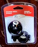 Roadpro 8 Ball Steering Wheel Spinner W/adjustable Rubber Padding Clamp RP-70040. Fixed Price $15.97.