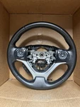 Black Leather Steering Wheel Dx Ex-l Fits 2012 2013 2014 2015 Honda Civic Oem. Fixed Price $285.31.