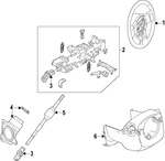 Genuine Nissan Steering Wheel 48430-6GP2A. Fixed Price $1322.33.