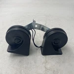 Dual High Low Note Electric Horn Bracket Assy Ford Mustang 15-23 FR3Z13832G. Fixed Price $32.00.