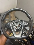 2020 Nissan Maxima Steering Wheel Black Suede With Orange Stitching. Fixed Price $150.00.