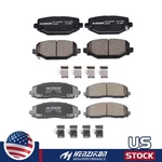 Ceramic Brake Pads Set F+r For Chrysler T&c 2012-2016 Includes Hardware. Fixed Price $37.90.
