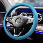 Anti-slip Silicone Steering Wheel Cover Protector, Universal F Color: Sky Blue. Fixed Price $10.99.