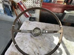 Oem Ford 1965 1966 Mercury Comet Steering Wheel Brown W/ Clear, Caliente, Driver. Fixed Price $75.00.