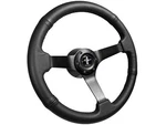 1984-2004 Ford Mustang Fox-body 6-BOLT Black Leather Steering Wheel Kit, Tri-bar. Fixed Price $314.99.