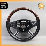 06-08 Mercedes X164 GL450 ML350 R350 Steering Wheel Black Wood Oem. Fixed Price $240.70.