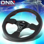 Nrg Reinforced RST-012R-RS 320MM Type-r Black Leather Red Stitch Steering Wheel. Fixed Price $134.00.