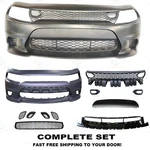 For 2015-2023 Dodge Charger SRT-8 Hellcat Front Bumper Set. Fixed Price $419.40.