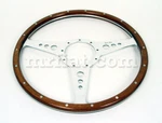 Moto-lita MK3 Flat Wood Steering Wheel Holes New. Fixed Price $381.00.