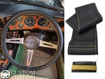 For Chevrolet Corvette L88 1967-1969 Black Genuine Leather Steering Wheel Cover. Fixed Price $51.90.