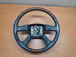 03-06 Cadillac Escalade Ebony Leather Woodgrain Steering Wheel. Fixed Price $149.99.