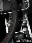 For Toyota Tacoma MK2 05-11 Black Leather Steering Wheel Cover Brown Double Stch. Fixed Price $44.23.