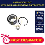 Wheel Bearing Kit Fits Vauxhall Agila 1.0 Front To 06 Napa 009214025 New. Fixed Price $33.93.