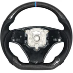 Carbon Fiber Leather Steering Wheel For Bmw 328I E90 E92 E93 M3 Ssg 6AT. Fixed Price $279.00.