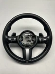 12-18 Oem Bmw F22 F30 F32 F36 Steering Wheel Sport Black Leather W/ Shifters. Fixed Price $249.95.