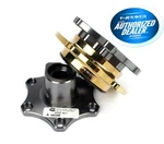 Nrg Sfi 42.1 Spec Shaped Quick Release Gun Metal Body Gold Ring SRK-R200GM-CG. Fixed Price $120.00.