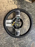 Oem Black Silver Trim Steering Wheel Jeep Grand Cherokee 2011. Fixed Price $100.00.