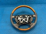 Oem Lexus LS430 Steering Wheel W/ Wood Trim & Switches 45100-50221 2002 2003. Fixed Price $395.00.