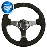 New Nrg Reinforced 330MM 3"DEEP Dish Black Suede Steering Wheel RST-033BK-S. Fixed Price $198.00.