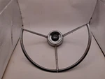1965 Ford F100 Horn Button Oem Satin Argent Finish Truck Steering. Fixed Price $50.00.