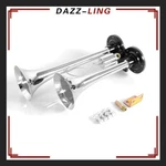12V/24V Truck Air 150DB Dual Trumpet Horns Kit Universal For Car Train Boat. Fixed Price $27.87.