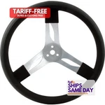 Quickcar 68-001, One 15IN Steering Wheel Alum Black Performance Racing Parts. Fixed Price $119.42.