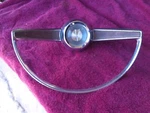 1964 Pontiac Grand Prix Bonneville Horn Ring Button Emblem Woodgrain 9774071-1. Fixed Price $79.58.