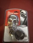 Roadpro RPSPN11 Steering Wheel Spinner Skull Adjustable Fit Brodie Knob For Cars. Fixed Price $16.24.