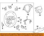 Gm Oem 14-19 Corvette Steering Wheel Trim-horn Wire 23102079. Fixed Price $92.35.