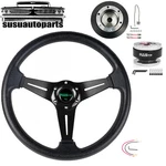 14IN Steering Wheel+quick Release+hub Adapter 141H For Nissan 350Z 370Z G35 G37. Fixed Price $79.88.