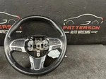 15-17 Chrysler 200 Black Leather Wrapped Steering Wheel 1VC531X9AH. Fixed Price $95.00.