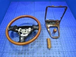 01 Miata Nb Nardi Wood Grain Steering Wheel Shift Knob E-brake Trim Set 7207. Fixed Price $509.99.