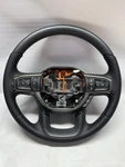 Ram 1500 Limited Steering Wheel Wood / Black Leather Heated 2019-2022 Oem New. Fixed Price $595.00.