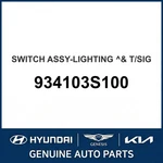 2009-2014 Hyundai Elantra Switch Assembly-lighting & T/sig Oem New 934103S100. Fixed Price $140.69.