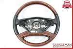 10-13 Mercedes W221 S550 S63 Amg Steering Wheel W/ Paddle Shifters Assembly Wood. Fixed Price $130.00.